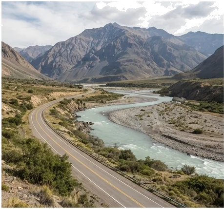 El alma de la Alta Montaña: el río Mendoza