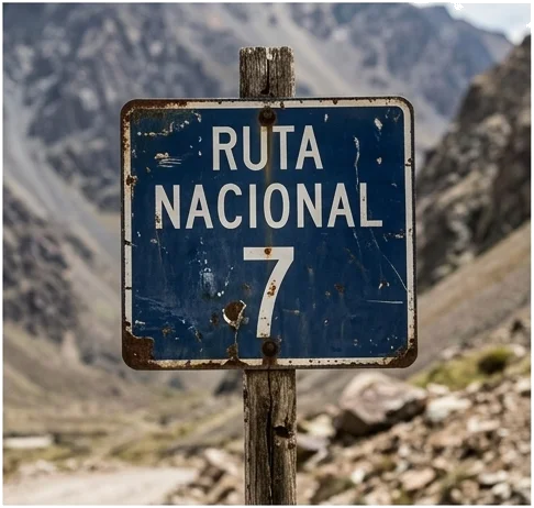 El viaje empieza en la Ruta 7: Rumbo al techo de América