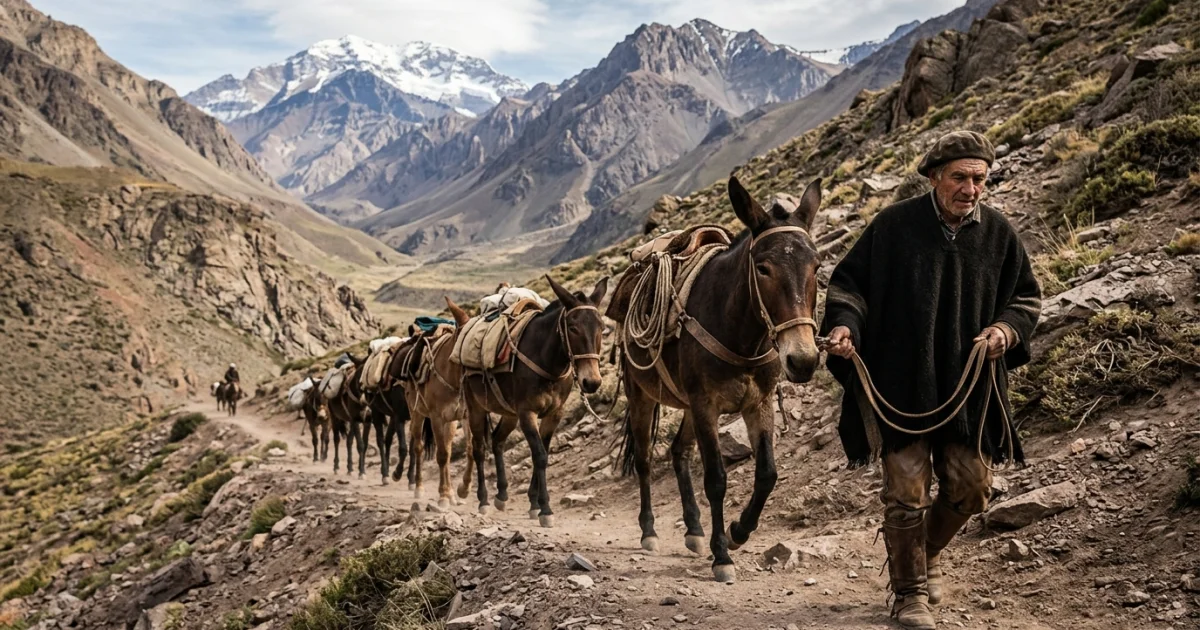 Historia de los caminos andinos: de los arrieros a los viajeros actuales