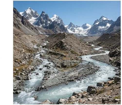 Origen glaciar: ¿dónde nace el río Mendoza?