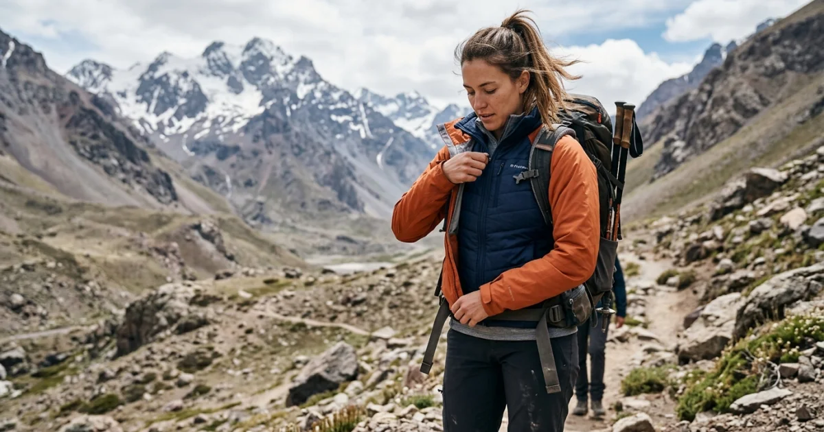 El sistema de tres capas: cómo vestirse para el clima andino